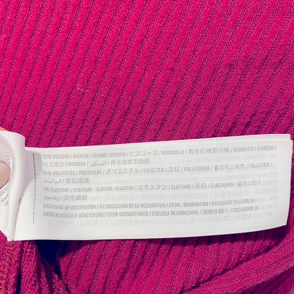 ABERCROMBIE & FITCH Tie-front Knit Top, Size S - Picture 4 of 4